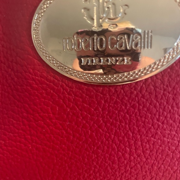 Gorgeous Roberto Cavalli Red Leather bag - Picture 11 of 13